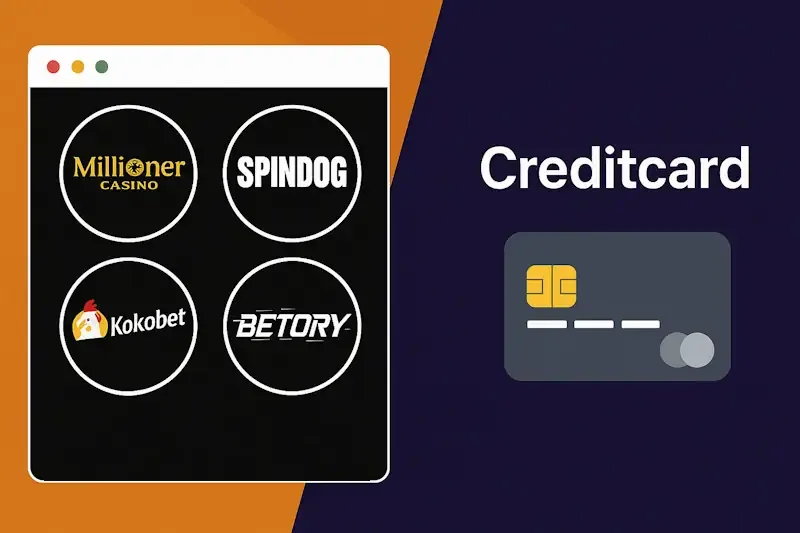 Creditcard en Bankoverschrijving casino